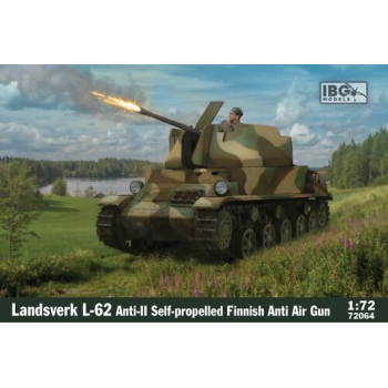 MODEL PLAST. IBG 72064 LANDSVERK L-62 FINNISH ANTI-AIR GUN